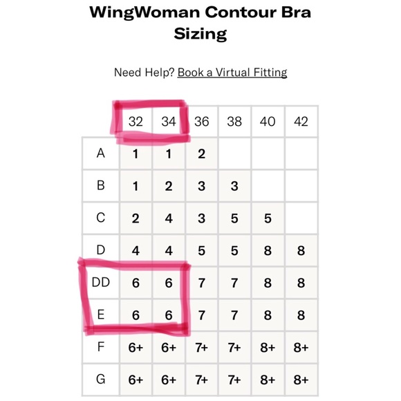 KNIX | WingWoman Bra Size 6 fits 32DD 34DD 32E 34E - Picture 15 of 15